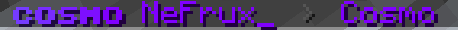 Cosmo Prefix
